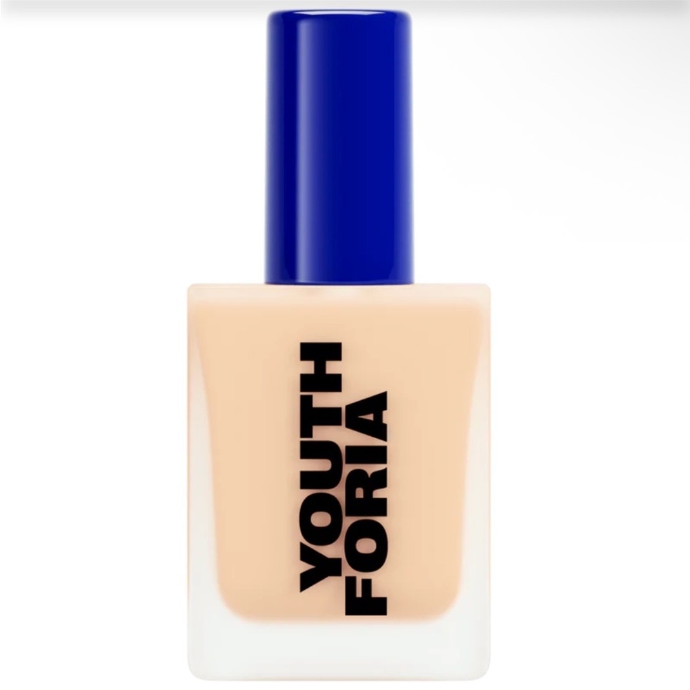 Youth Foria Skin Tint Serum Foundation Shade 120 Fair‎ w/ Cool Undertones NIB
